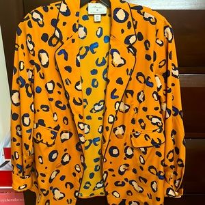Leopard blazer/blouse